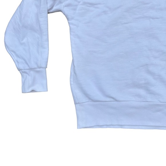 Sweaty Betty Sweatshirt Women Long Sleeve Athletic Stretch Crew Neck White Small - Picture 3 of 12